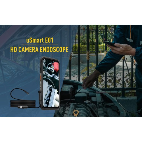 ULEFONE ενδοσκοπική κάμερα E01 για uSmart βύσμα, 1MP, IP67