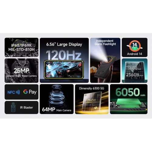 ULEFONE smartphone Armor X31 Pro, 6.56