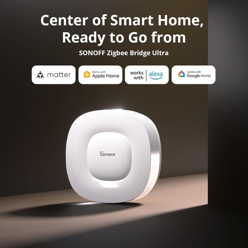SONOFF smart hub ZBBRIDGE-U, ZigBee, WiFi, λευκό
