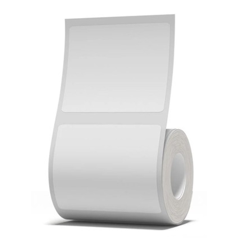 NIIMBOT ρολό θερμικών αυτοκόλλητων ετικετών T50X40-180-WH, 50x40mm, 180 ετικέτες, λευκό