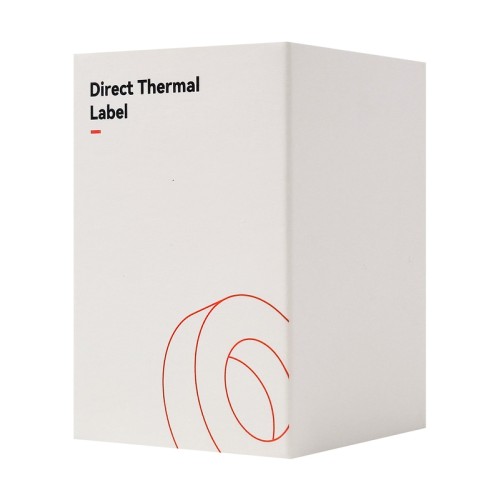 NIIMBOT ρολό θερμικών αυτοκόλλητων ετικετών T60X70-110-WH, 60x70mm, 110 ετικέτες, λευκό