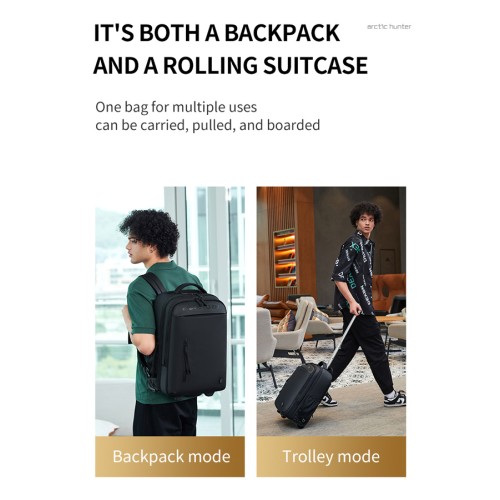 ARCTIC HUNTER τσάντα ταξιδίου LG00657-1 με θήκη laptop 15.6