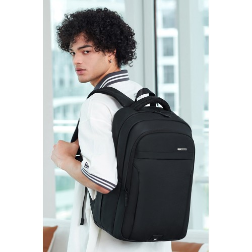 GOLDEN WOLF τσάντα πλάτης GB00711 με θήκη laptop 15.6