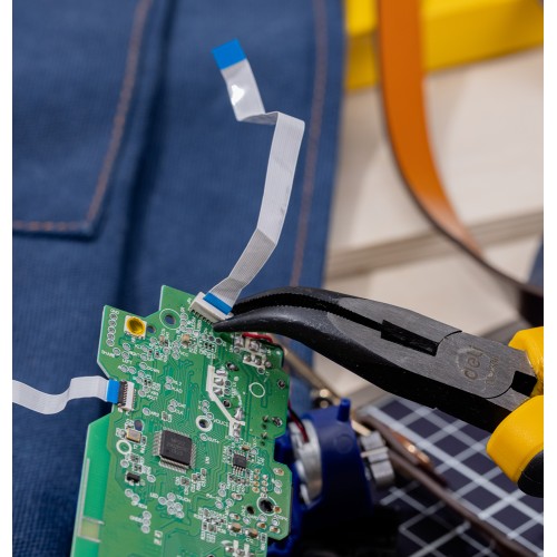 DELI μυτοτσίμπιδο κυρτό DL2306 με αντιολισθητικές λαβές, 160mm