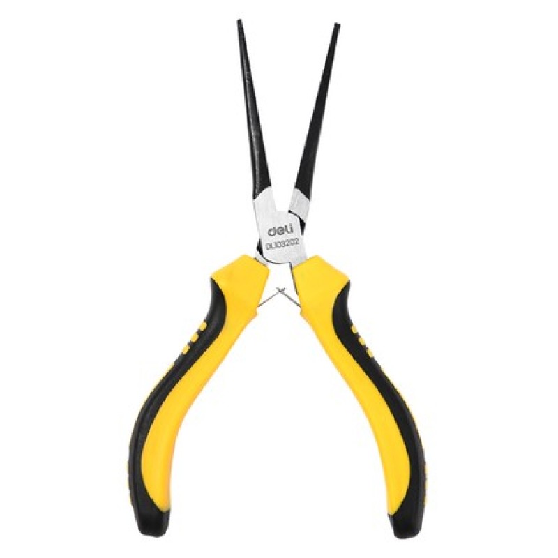 DELI μυτοτσίμπιδο ίσιο DL103202 με αντιολισθητικές λαβές, 150mm