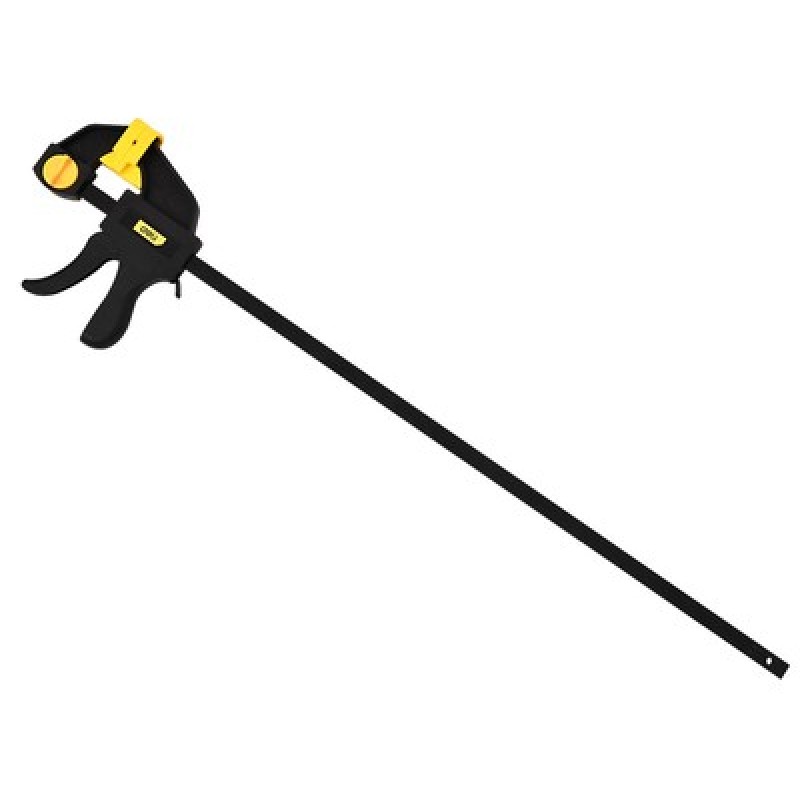 DELI σφιγκτήρας σκανδάλης DL110124 με μέγιστο άνοιγμα 600mm, μαύρος