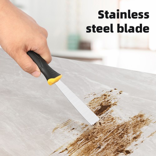 DELI σπάτουλα DL-HD1 με αντιολισθητική λαβή, ανοξείδωτο ατσάλι, 25mm