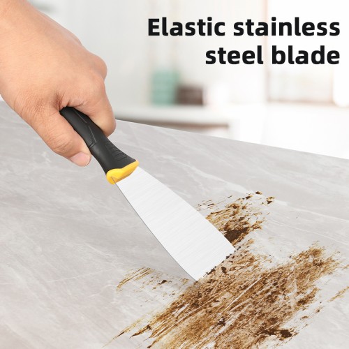 DELI σπάτουλα DL-HD2 με αντιολισθητική λαβή, ανοξείδωτο ατσάλι, 50mm