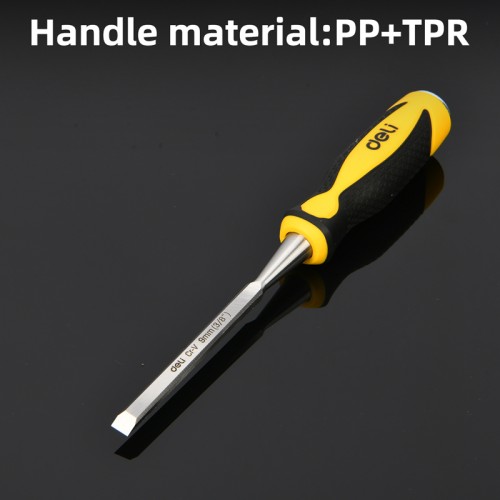 DELI σκαρπέλο ξύλου DL6209-E1 με αντιολισθητική λαβή, 9mm