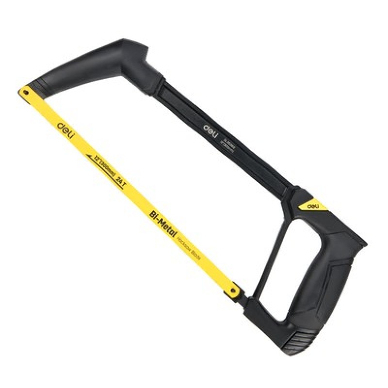 DELI πριόνι σιδήρου/ξύλου DL353812 με εργονομική λαβή, 300mm, 24 TPI