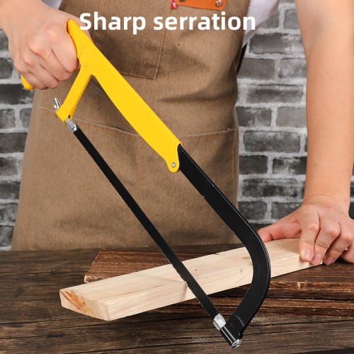 DELI σετ λάμες πριονιού σιδήρου/ξύλου DL4673, 300mm, 24 TPI, 5τμχ