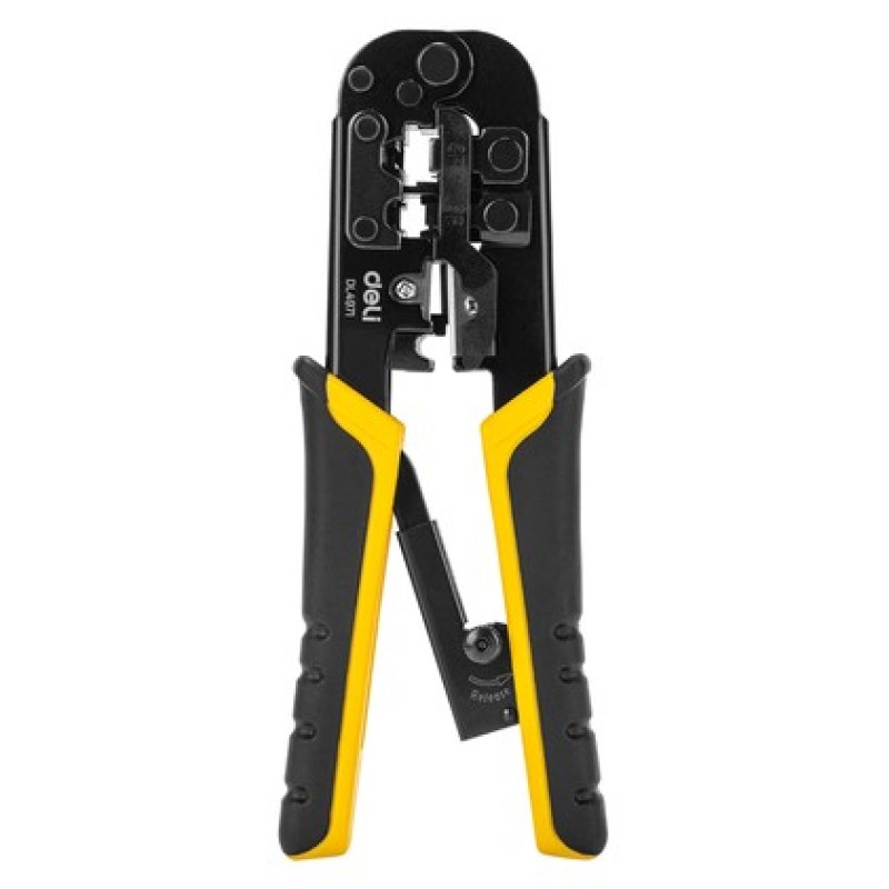 DELI πρέσα ακροδεκτών καλωδίων δικτύου DL4971, 4P/6P/8P, 200mm