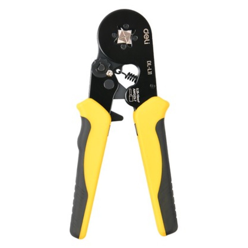 DELI πρέσα ακροδεκτών καλωδίων DL-L11, διατομής 0.25-10mm², 180mm