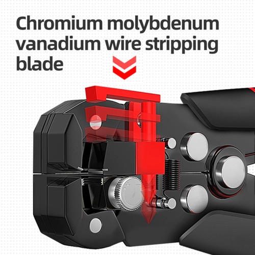 DELI αυτόματος απογυμνωτής καλωδίων DL2017, 0.2-6mm², 200mm