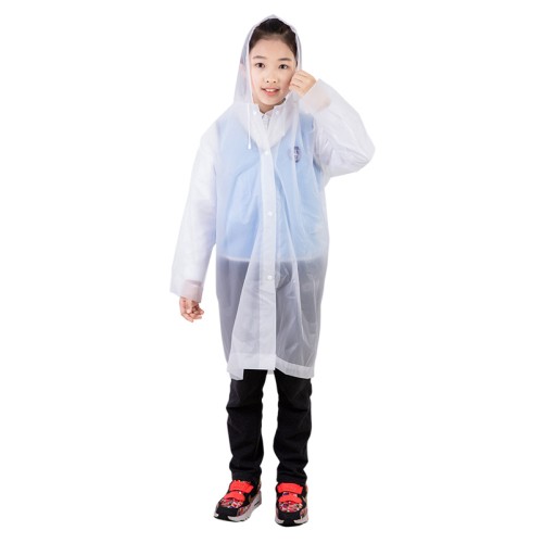 DELI αδιάβροχη καμπαρντίνα DL553011 για παιδιά, 52x84cm, λευκή