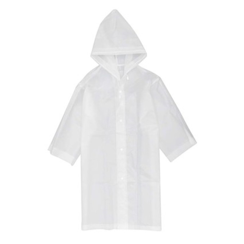 DELI αδιάβροχη καμπαρντίνα DL553011 για παιδιά, 52x84cm, λευκή