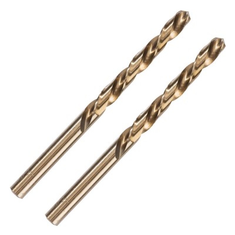 DELI σετ τρυπάνια DH-MHZ020-E2 για μέταλλο, M35 HSS 5% κοβαλτίου, DIN 388, 2x49mm, κυλινδρικό, 2τμχ