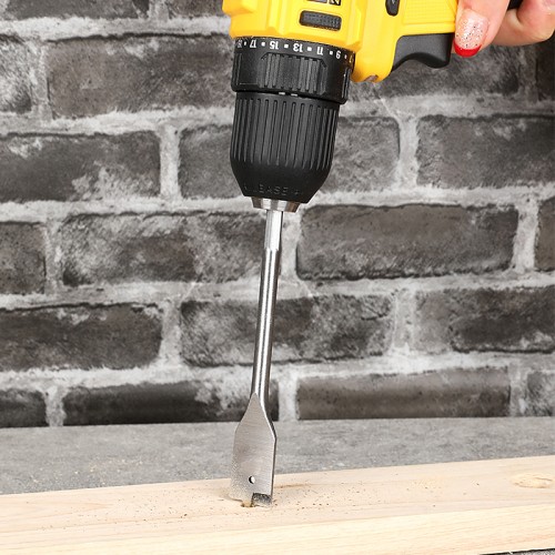 DELI σετ τρυπάνια φτερού DH-MBZ006-ED1 για ξύλο, χάλυβας άνθρακα, 10/12/16/18/20/25mm, εξάγωνο, 6τμχ