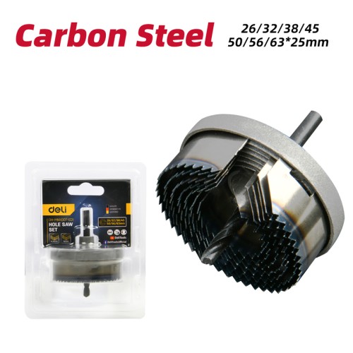 DELI ποτηροπρίονο DH-MKK007-ED1 για ξύλο/πλαστικό, 26mm έως 63mm διάμετρος, 25mm