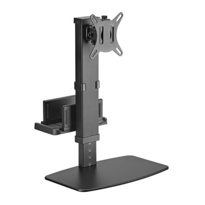 POWERTECH βάση γραφείου οθόνης PT-1449 με βάση mini PC, 17-32