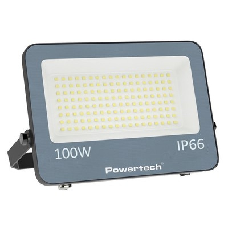 POWERTECH LED προβολέας PT-1460, 100W, 4000K, 9000lm, IP66