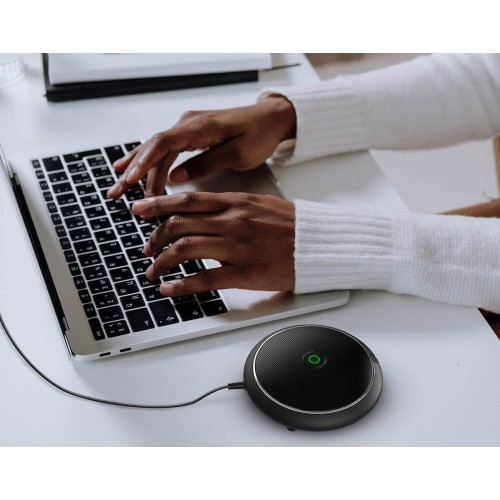 CMTECK επιτραπέζιο μικρόφωνο M003, omnidirectional, USB, μαύρο