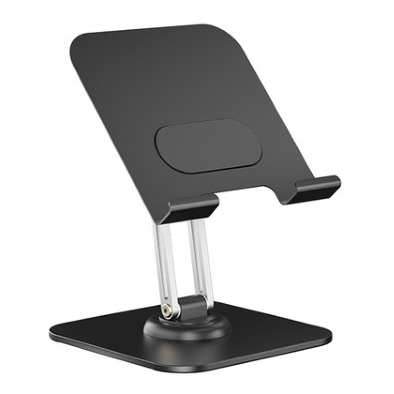 POWERTECH επιτραπέζια βάση για tablet PT-1494, περιστρεφόμενη, foldable, μαύρη