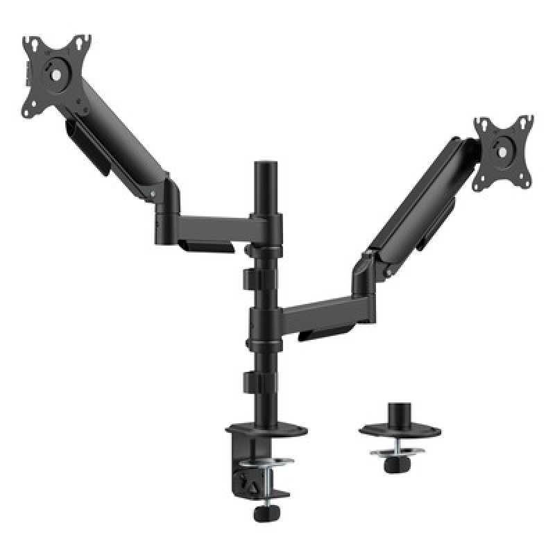 BRATECK βάση γραφείου για 2x οθόνες LDT97-C024PE, 17-32