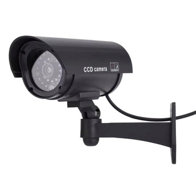 LTC ψεύτικη κάμερα CCTV LXKAM08 με LED, μαύρη