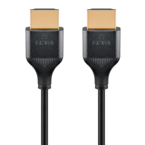 GOOBAY καλώδιο HDMI 75299 με Ethernet, slim, 8K/60Hz, 48 Gbps, 2m, μαύρο