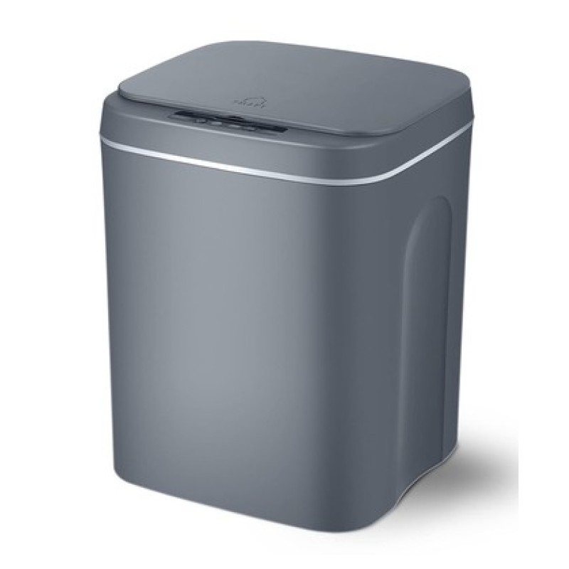 HOME USE κάδος απορριμμάτων HUH-0254 με φωτοκύτταρο, 10.5lt, γκρι
