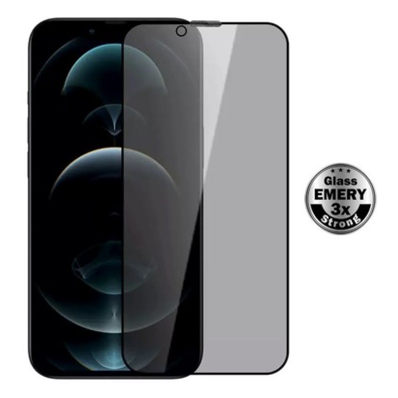 POWERTECH tempered glass Emery Private 5D TGC-0777 για iPhone 14 Plus, full glue