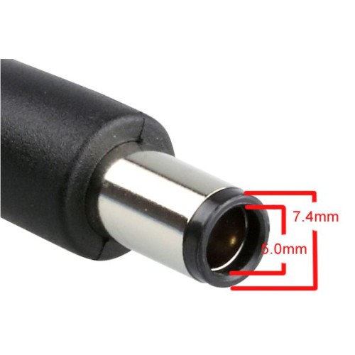 POWERTECH βύσμα για φορτιστή Dell laptop, M9, 19.5V, 7.4x5.0mm