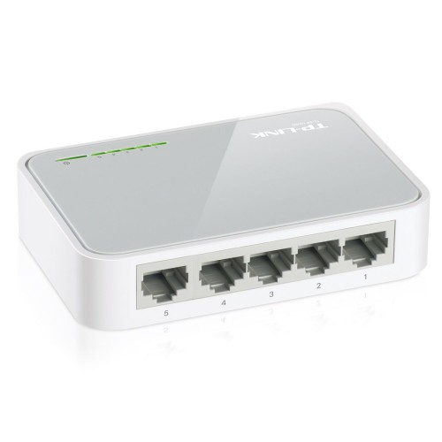 TP-LINK Desktop Switch TL-SF1005D, 5-port 10/100M, Ver. 17.0