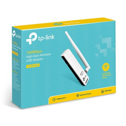 TP-LINK ασύρματος USB αντάπτορας δικτύου TL-WN722N, 150Mbps, Ver. 3.2