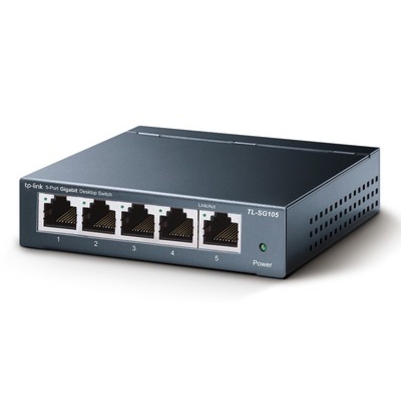 TP-LINK Gigabit Switch TL-SG105, 5 θύρες, Ver. 8.0