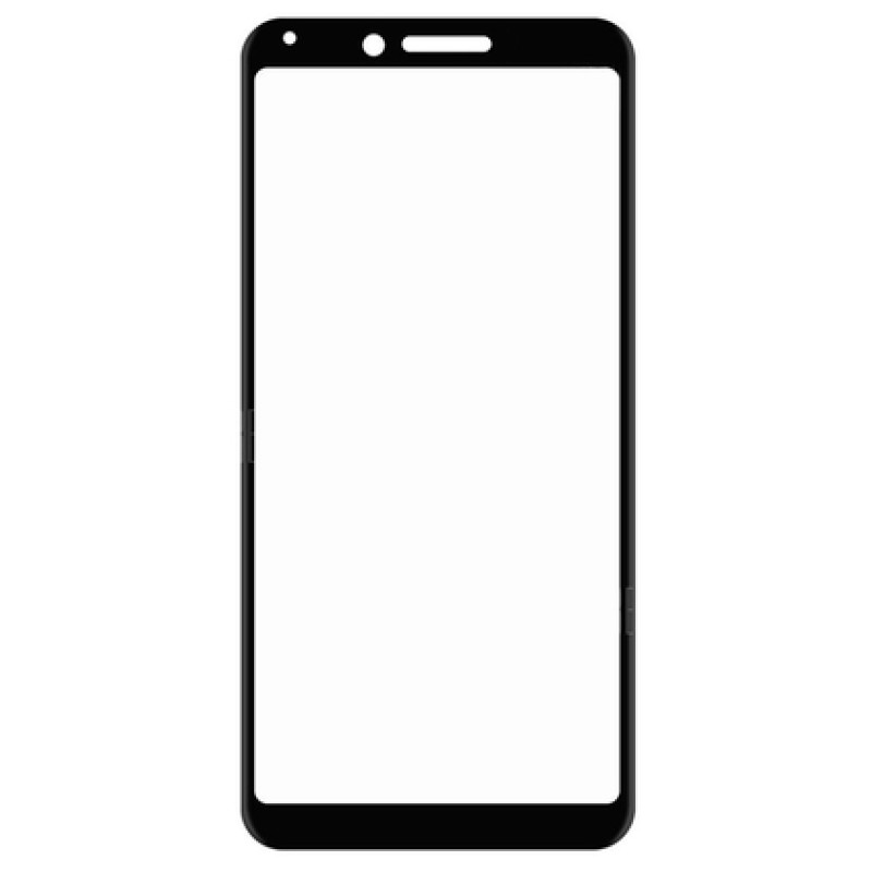 POWERTECH Tempered Glass 5D για Xiaomi Redmi 6, full glue, μαύρο