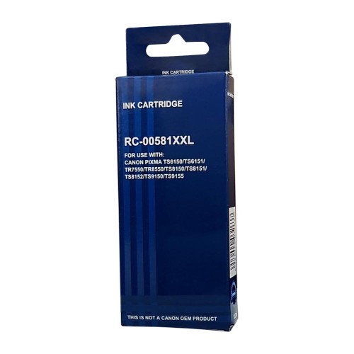 Συμβατό InkJet για Canon, 581XXL, 12.2ml, μαύρο