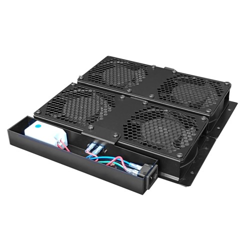 POWERTECH cooling fan με θερμοστάτη για rack NETW-0010, 29.5x31x4cm