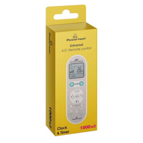 POWERTECH Χειριστήριο κλιματιστικού PT-835, universal 1000 σε 1