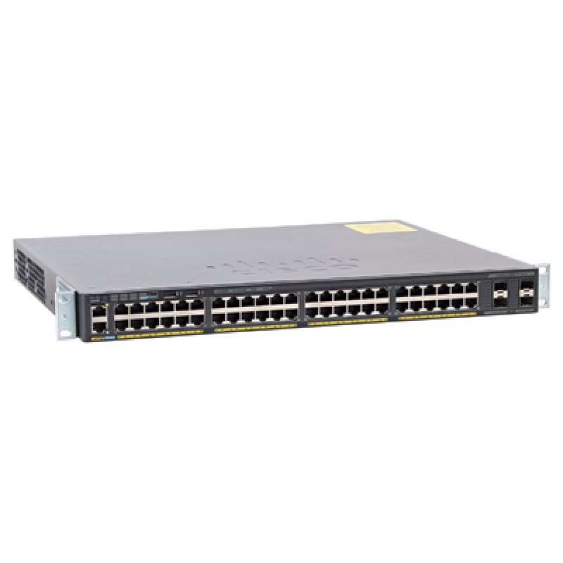 CISCO used Switch Catalyst WS-C2960X-48FPS-L, 48x 10/100/1000 POE+