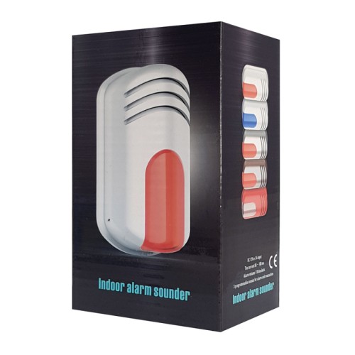 Ενσύρματη σειρήνα εσωτερικού χώρου HX-SL106, κόκκινη