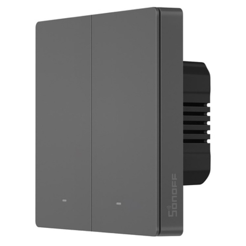 SONOFF smart διακόπτης M5-2C-86, διπλός, WiFi, γκρι