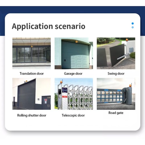 Φάρος για γκαραζόπορτες YET6139 με κίτρινο LED φως, 12V, 7x8x11cm