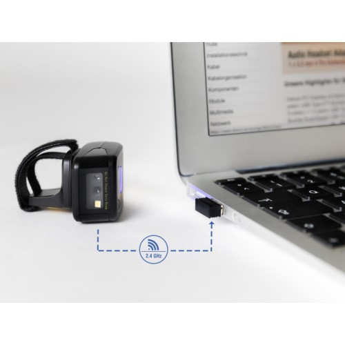 DELOCK USB dongle 61052 για Delock ασύρματα barcode scanner, 2.4 Ghz