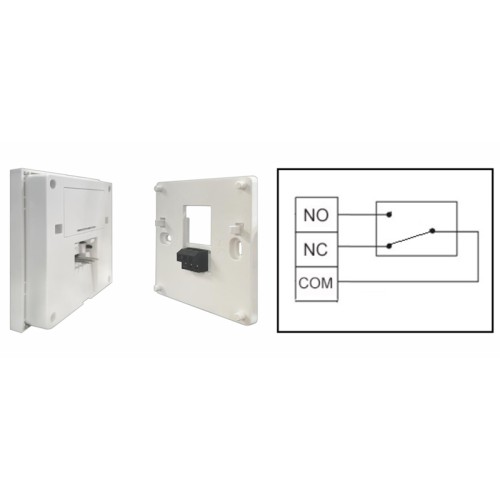 POWERTECH ψηφιακός θερμοστάτης αερίου PT-1047, λευκός