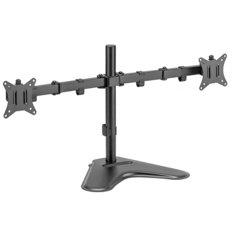 BRATECK βάση γραφείου για 2x οθόνες LDT66-T024, 17-32