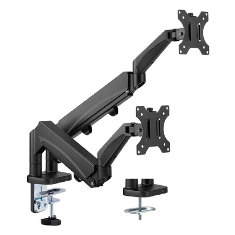 BRATECK βάση γραφείου για 2x οθόνες LDT56-C024, 17-32