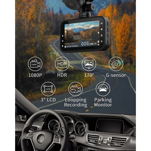 THIEYE κάμερα αυτοκινήτου Carbox 6R, μπροστινή & οπίσθια, 3