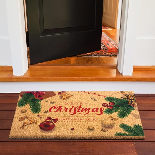 HOME USE πατάκι εισόδου HUH-0205, αντιολισθητικό, 60x40cm, 8mm πάχος, καφέ